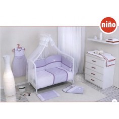 Nino - Lenjerie Patut 6BB+1 PASEO Violet